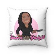 Spun Polyester Square Pillow