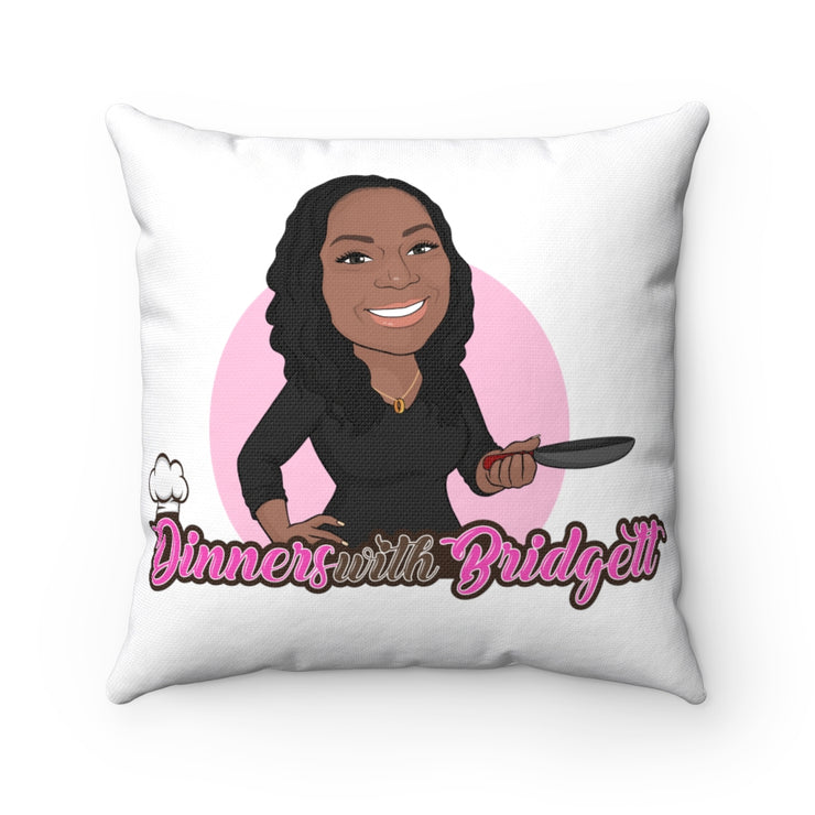 Spun Polyester Square Pillow